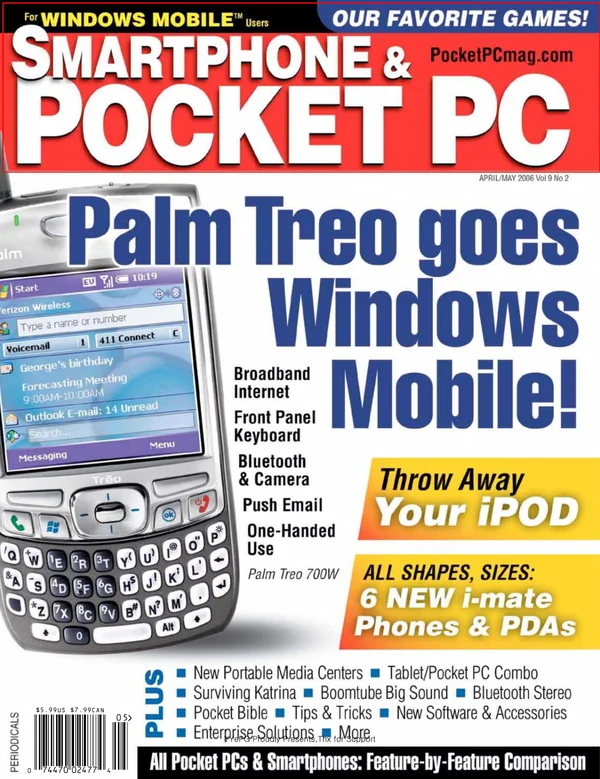 Smartphone & Pocket PC cover, April/May 2006