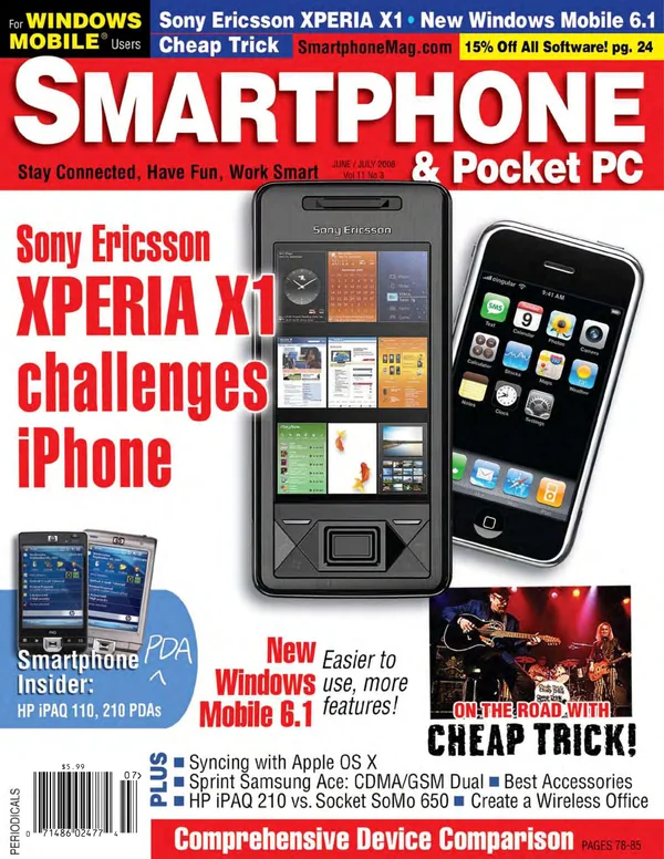Smartphone & Pocket PC cover, June/July 2008