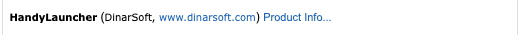 HandyLauncher on the magazine’s 2008 winners page